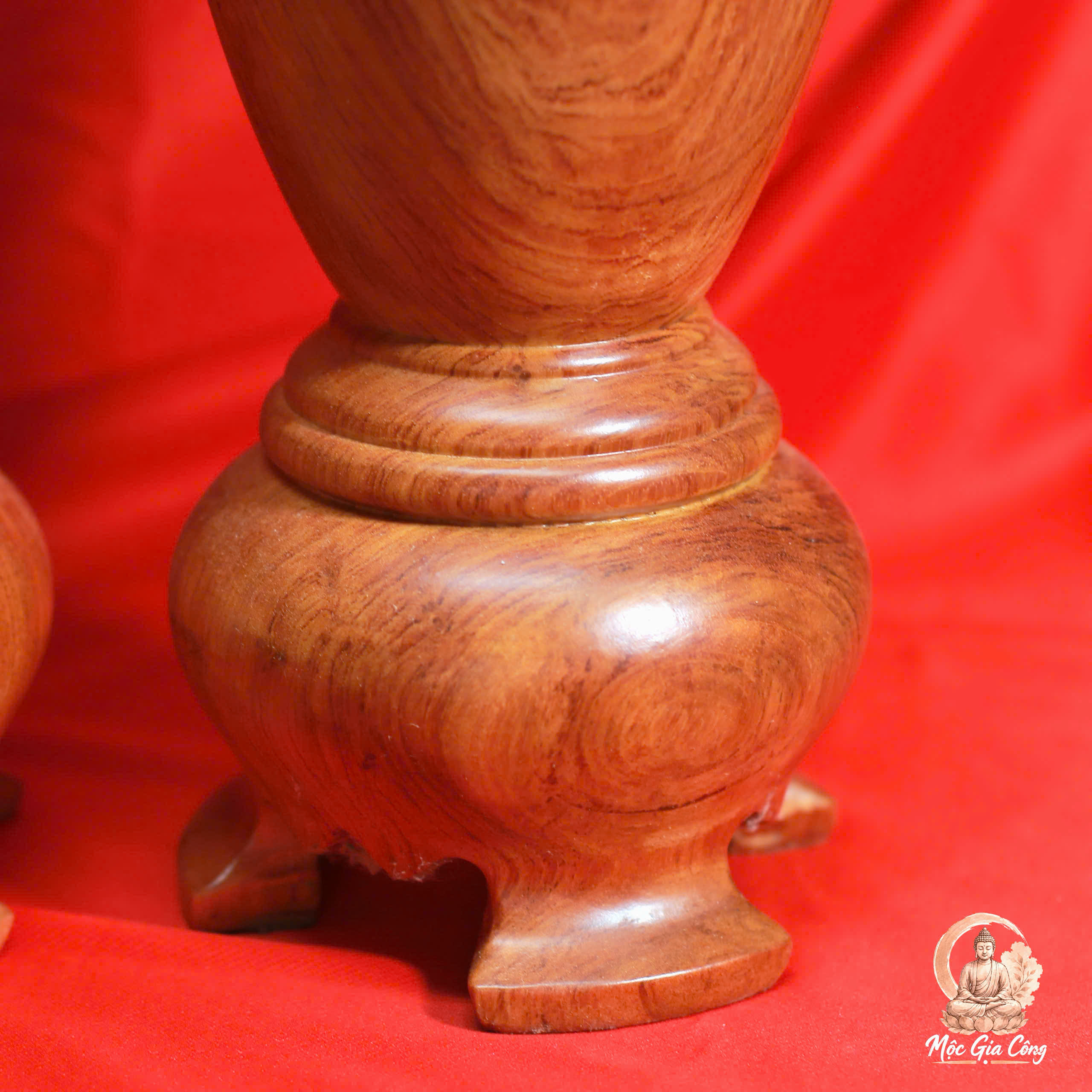 Lục Bình Trơn Gỗ Hương Đá 3