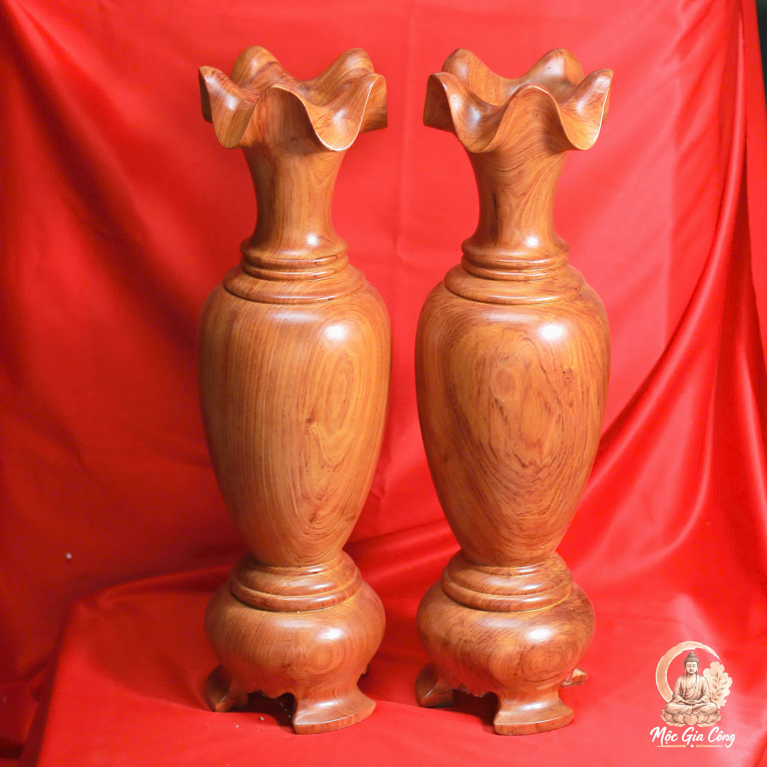 Lục Bình Trơn Gỗ Hương Đá