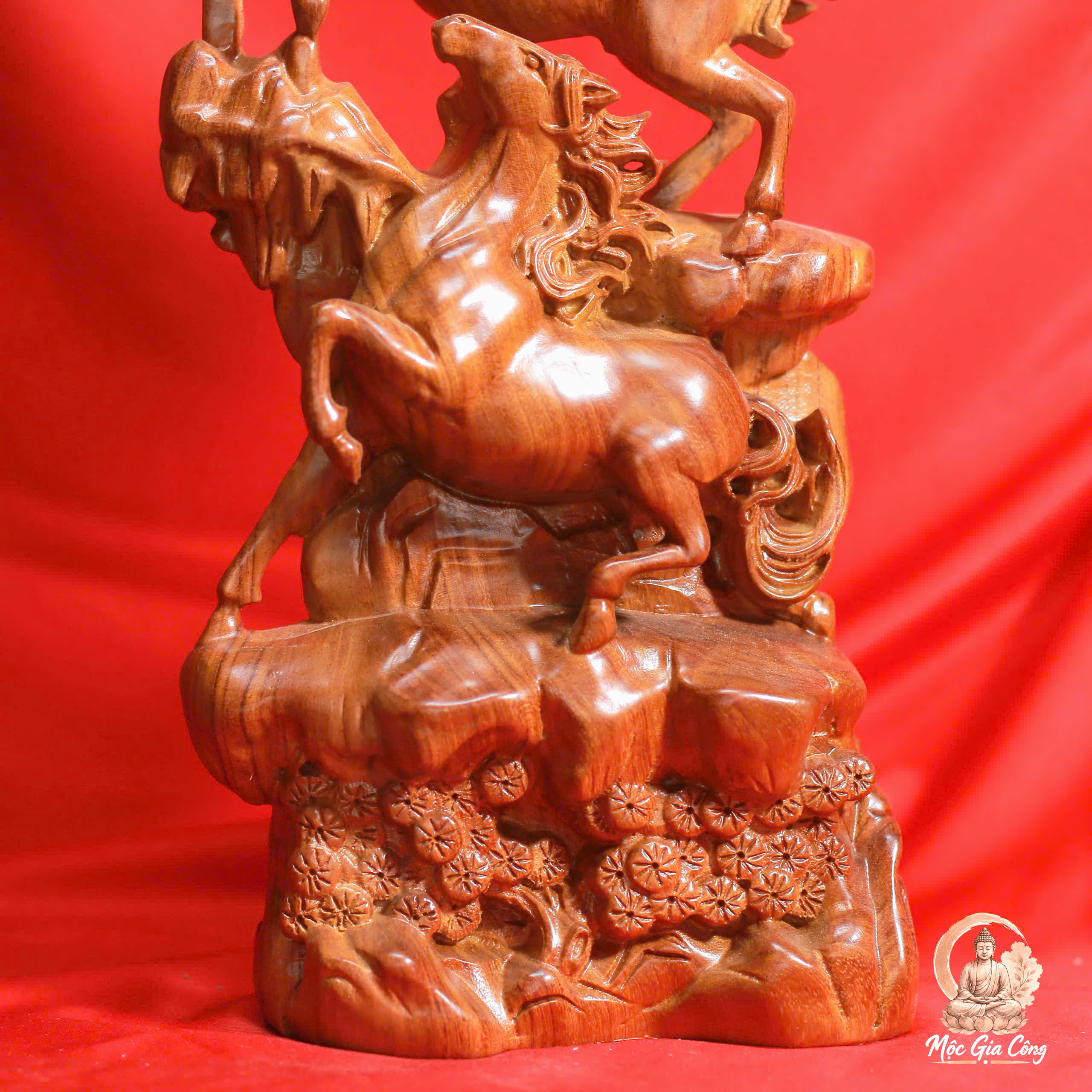 Song Mã Gỗ Hương Đá 2