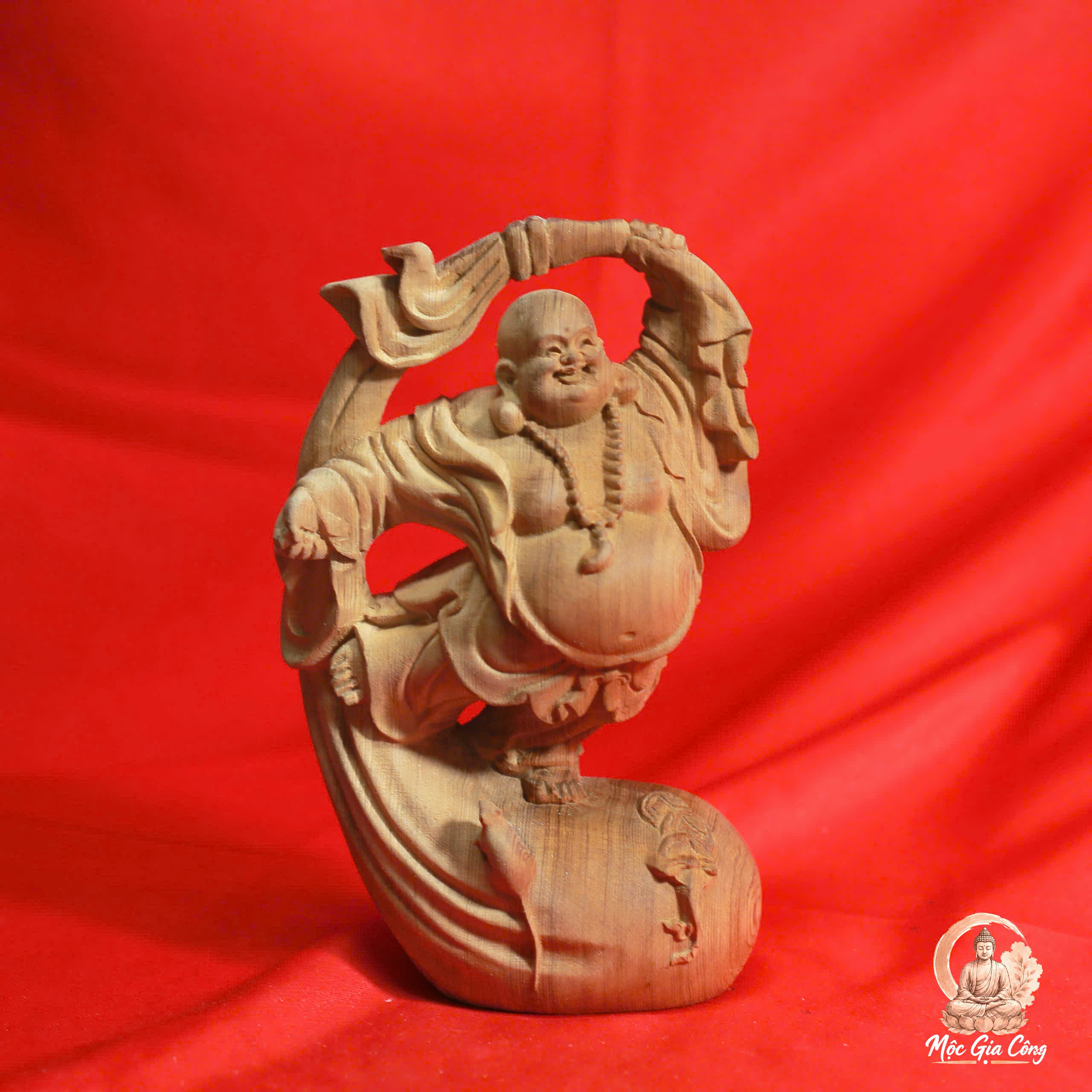 Di Lặc Kim Tiền Gỗ Ngọc Am 2