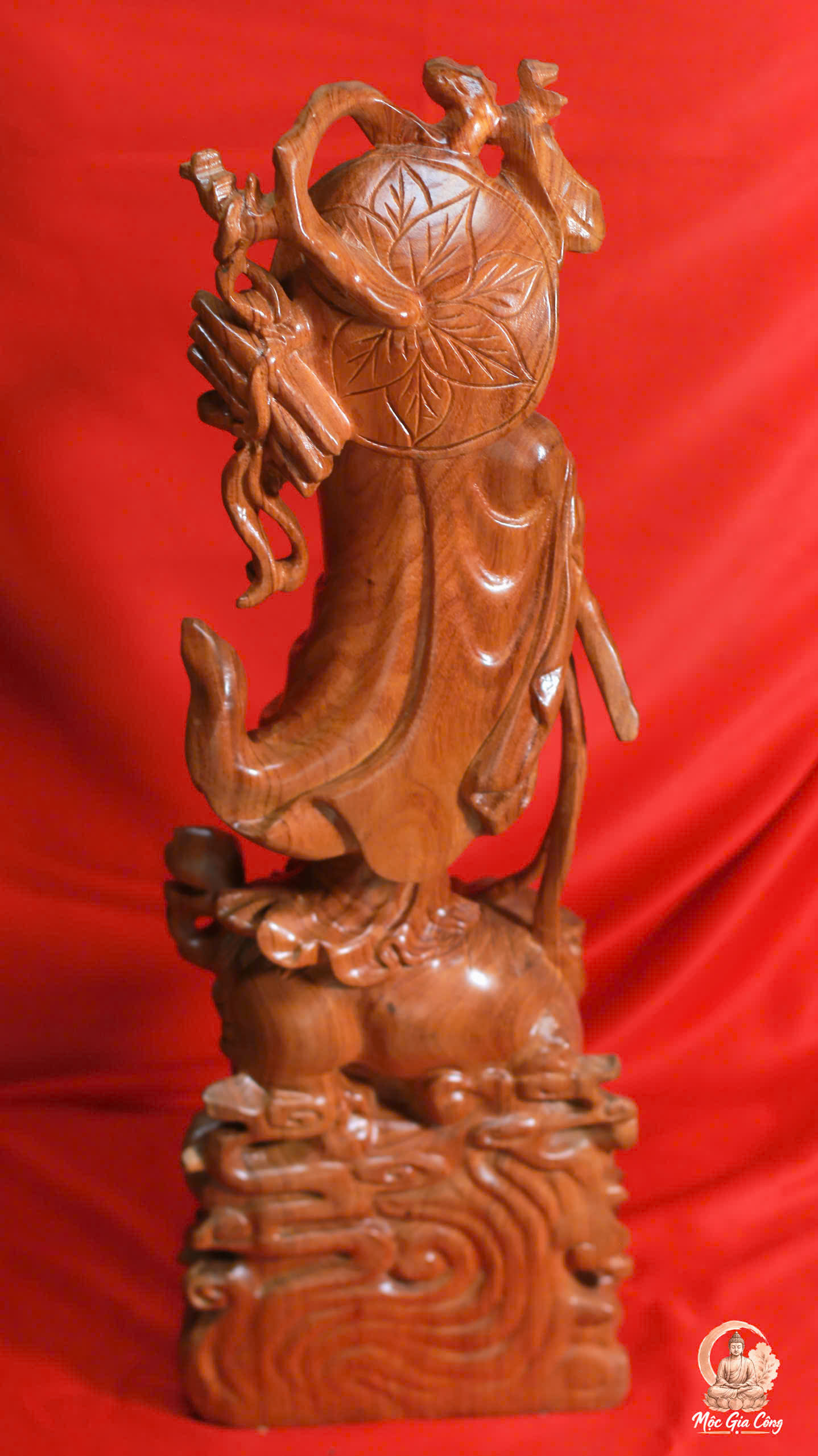 Đạt Ma Sư Tổ Gỗ Hương Đá 6