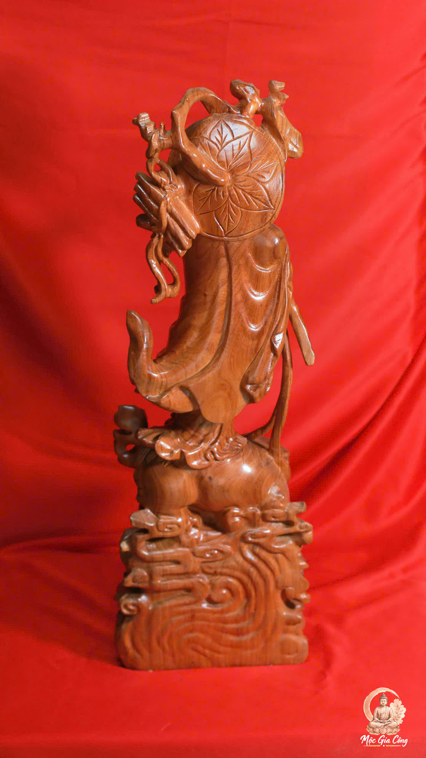 Đạt Ma Sư Tổ Gỗ Hương Đá 7