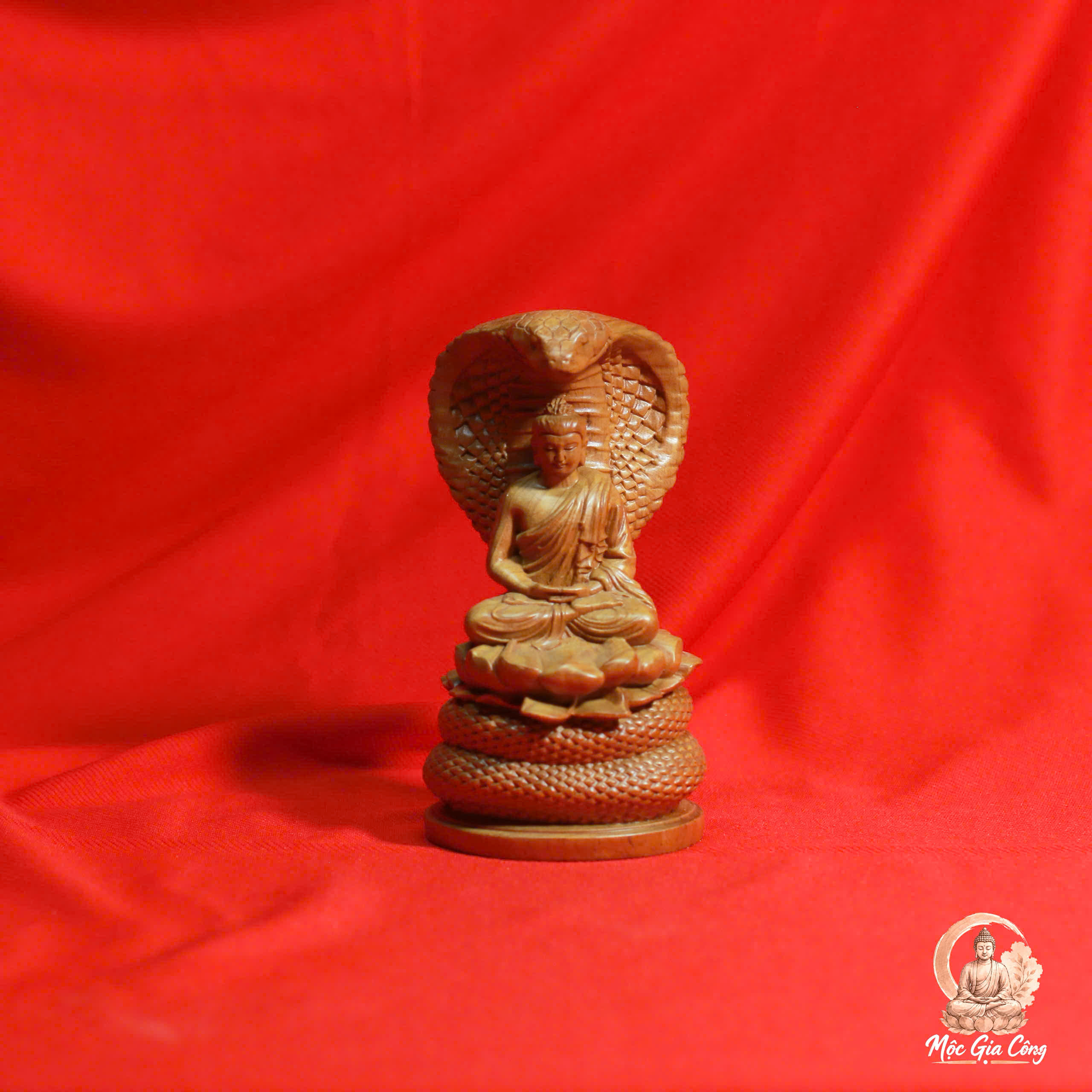 Thần Rắn Naga Gỗ Bách Xanh 3